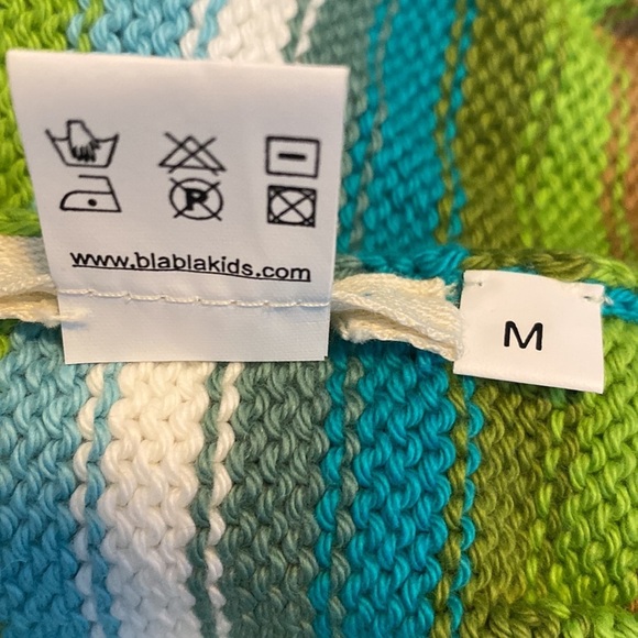 Blabla Kids Baby Toddler Handmade Fair Trade Knit Beanie Hat NEW M 6-12 Months - Picture 6 of 6